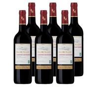 Roche Mazet Cabernet Sauvignon Vino Tinto IGP Pays d'Oc Terra Vitis - Vino tinto francés 100% Cabernet Sauvignon - Pack 6 botellas x 75cl - Languedoc-Roussillon, carnes rojas
