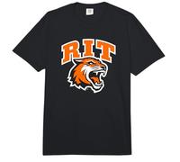 Rochester Institute of Technology RIT Tiger Stacked Logo Comfort Colors Adult Heavyweight T-Shirt
