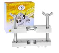 Rochix Profesional Ajustable Boquilla Tirador Titular para Instrumentos de Latón Accesorios Trompeta Trombón Cuerno Euphonium (Plata)