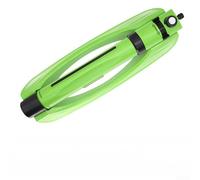 Rociador automático oscilante con boquilla ajustable tres en uno para riego de césped de jardín, plástico ABS verde, amplia cobertura, sistema de accionamiento hidráulico, fácil control de flujo