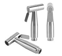 Rociador Bidé de Mano Acero Inoxidable - Kit Accesorios para Baño, Higiene Personal y Limieza de Inodoro, Ideal para Mascotas