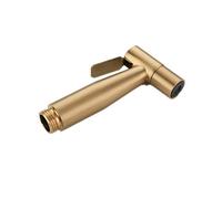 Rociador de bidé de oro cepillado antiguo Bidé de acero inoxidable Bidet Bidet Grew Valve Jet de ducha Cabeza de ducha, Bibcock, como se muestra (pistola de pulverización como se muestra)