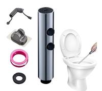 Rociador de bidé para inodoro, accesorio para rociador de inodoro | Pulverizador de bidet, ducha de inodoro, agua | Bidé de baño de acero inoxidable con presión de agua regg