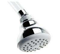 TATAY Alcachofa Piña Ducha Vanity, 8,5 cm de Diámetro, de ABS, 1 posición, Sistema de Ahorro de Agua y Antical, Fácil Limpieza, Cromado