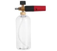 Rociador de Espuma para Lavado de Coches con Boquilla Ancha | Boquilla Ajustable, Diseño de Boca Ancha, Plástico y Cobre, Uso Doméstico y Profesional