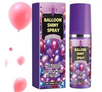 Rociador de globos para globos de látex, spray de acabado brillante para globos - Globo de látex brillante brillo para una apariencia brillante, brillo de globo de secado rápido, aerosol para globos