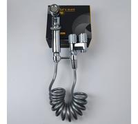 Rociador de Inodoro Multifuncional con Válvula para Agua, de Acero Inoxidable, Fácil Instalación, Adecuado para Baños y Lavadoras, Sin Necesidad de Energía