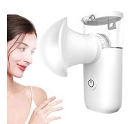 Rociador de niebla de con calefacción, señor nano facial, vapor de nuesishing hábil y nutritivo de la USB, modos de compresa de frío y calor, tecnología avanzada de niebla facial, 7.6x4cm para