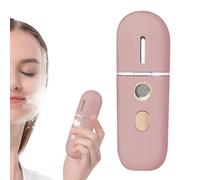 Rociador de niebla - Mister de cara fría portátil con nano hidratación | Vaporizador tranquilo para el cuidado de la piel, hidratación de la cara, rutina de belleza, hidrataciónfacial, viajes a domic