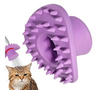 Rociador ducha mascotas exterior, cepillo masaje botella universal | Ducha para mascotas 2-en-1 y cepillo masajeador. Portátil, sin pilas. Ideal para patas sucias, Fácil de .