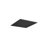 Rociador extraplano para ducha en acero de 40x40 cm y acabado negro mate de Imex - Con premarco