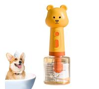 Rociador para Champú Canino | Pulverizador De Champú Canino | Espumador De Acondicionador En Forma De Oso para Baño Cuidado del Pelaje Y Temporada De Muda