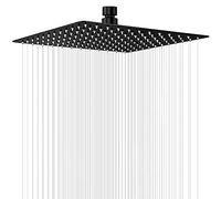 Rociador para Ducha Cuadrado 12 Pulgadas 30 x 30 cm Alcachofa de Ducha de Acero Inoxidable [Clase de eficiencia energética A++]