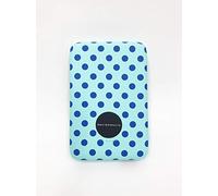 Rocio Peralta-Bateria Externa Wireless Power Bank 5.000 mAh. Lunares Azules. Posibilidad de usar con Cable y sin Cable. Las Ventosas permiten llevarla pegada a tu dispositivo