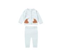 Rock a Bye Baby Boutique Conjunto 'Bär' azul claro / marrón 74-80 azul claro / marrón