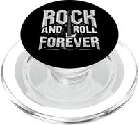 Rock and Roll Forever Música Rock Vintage Heavy Metal Punk PopSockets PopGrip para MagSafe