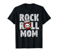 Rock and Roll Mamá para Mamás Que Rock Camiseta
