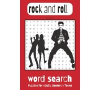 Rock and Roll Puzzle Book.: Word Searches With Easy to Print about Rock and Roll, bands, styles and more. / 6x9 inches 100 pages / 45+ puzzles ... Gifts for Vacations, Holidays and Quiet Times