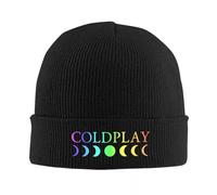 Rock Band C-Coldplay Moon Music Sombreros de Punto Calidad Moda Anime Unisex Gorras de Punto
