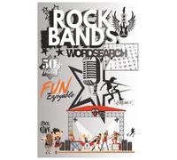 ROCK BAND THEME PUZZLE: Fun and relaxing word search puzzle, enjoyable puzzle while listening to your favorite bands