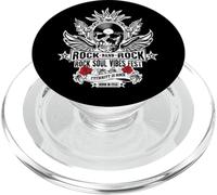 Rock Band Vibes - Diseño Retro para Amantes de la música PopSockets PopGrip para MagSafe