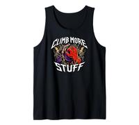 Rock Climber Bouldering Climb More Stuff Camiseta sin Mangas