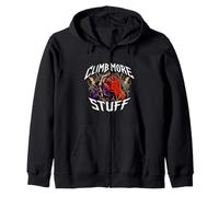 Rock Climber Bouldering Climb More Stuff Sudadera con Capucha