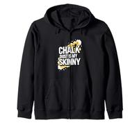 Rock Climbing Bouldering Chalk Dust Is My Skinny Sudadera con Capucha