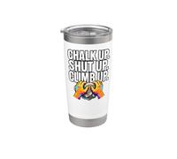 Rock Climbing Bouldering Chalk Up Climb Hands Vaso térmico de acero inoxidable de doble pared