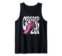 Rock Climbing Cramp On Bouldering Climber Pun Camiseta sin Mangas