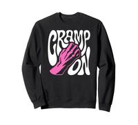 Rock Climbing Cramp On Bouldering Climber Pun Sudadera