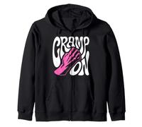 Rock Climbing Cramp On Bouldering Climber Pun Sudadera con Capucha