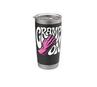 Rock Climbing Cramp On Bouldering Climber Pun Vaso térmico de acero inoxidable de doble pared