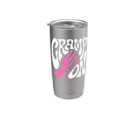 Rock Climbing Cramp On Bouldering Climber Pun Vaso térmico de acero inoxidable de doble pared