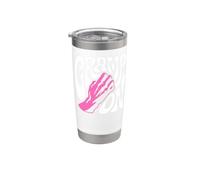 Rock Climbing Cramp On Bouldering Climber Pun Vaso térmico de acero inoxidable de doble pared