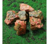 Rock Collection for Tumbling Polishing Gemstone Raw Crystals Rough Stones for Wicca &,Q,1000g