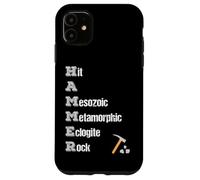 Rock Collector Geologist Tools Rock Hound Hammer Acrónimo Carcasa para iPhone 11