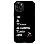 Rock Collector Geologist Tools Rock Hound Hammer Acrónimo Carcasa para iPhone 11 Pro
