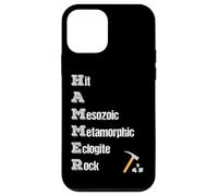 Rock Collector Geologist Tools Rock Hound Hammer Acrónimo Carcasa para iPhone 12 Mini