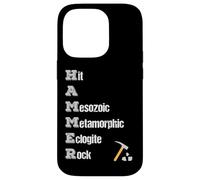 Rock Collector Geologist Tools Rock Hound Hammer Acrónimo Carcasa para iPhone 14 Pro