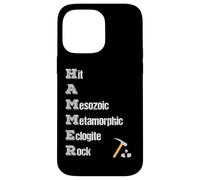 Rock Collector Geologist Tools Rock Hound Hammer Acrónimo Carcasa para iPhone 14 Pro MAX