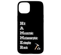 Rock Collector Geologist Tools Rock Hound Hammer Acrónimo Carcasa para iPhone 15 Plus