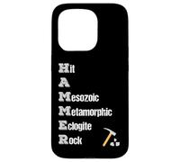 Rock Collector Geologist Tools Rock Hound Hammer Acrónimo Carcasa para iPhone 15 Pro