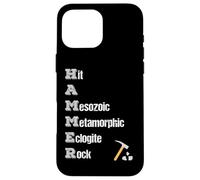 Rock Collector Geologist Tools Rock Hound Hammer Acrónimo Carcasa para iPhone 16 Pro MAX