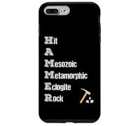 Rock Collector Geologist Tools Rock Hound Hammer Acrónimo Carcasa para iPhone 7 Plus/8 Plus