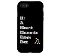Rock Collector Geologist Tools Rock Hound Hammer Acrónimo Carcasa para iPhone SE (2020) / 7/8