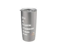 Rock Collector Geologist Tools Stone Hound Hammer Acrónimo Vaso térmico de acero inoxidable de doble pared