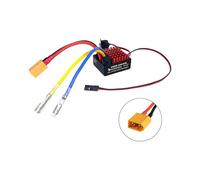 Rock Crawling Optimizado ESC con corriente inversa de 60 A, soporta funciones diferenciales, carcasa de metal cepillado ESC para actualizaciones