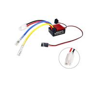 Rock Crawling Optimizado ESC con corriente inversa de 60 A, soporta funciones diferenciales, carcasa de metal cepillado ESC para actualizaciones