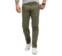 Rock Creek Pantalones chinos para hombre H-379, verde oliva, 31W x 30L